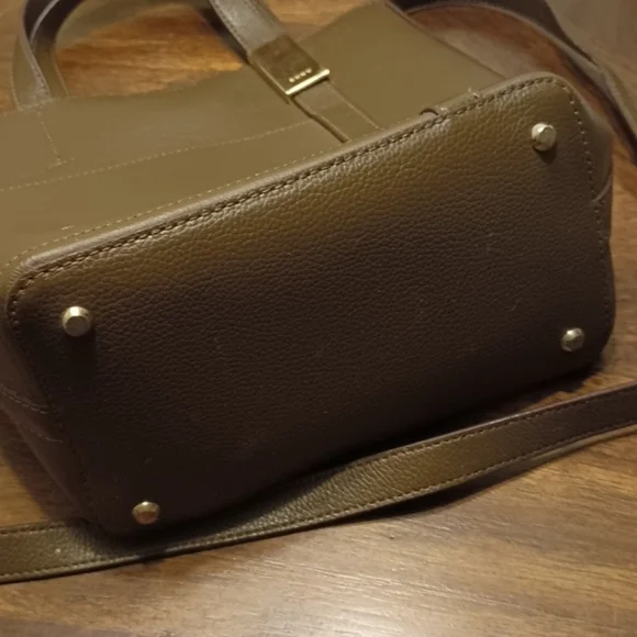 DKNY olive green convertible bag - Picture 8 of 11